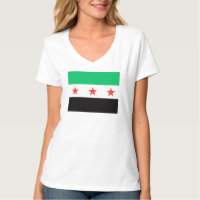 Nueva bandera siria libertad de Siria después de l