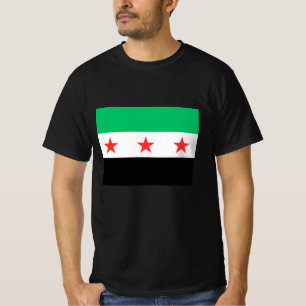 Camiseta Nueva bandera siria libertad de Siria después de l