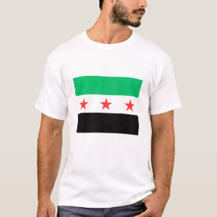Camiseta Nueva bandera siria libertad de Siria después de l