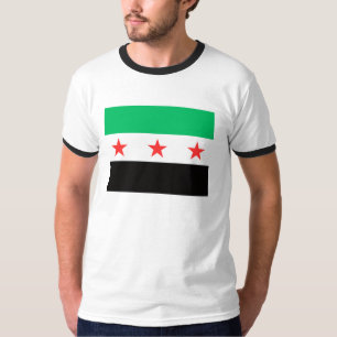 Camiseta Nueva bandera siria libre de libertad post revoluc