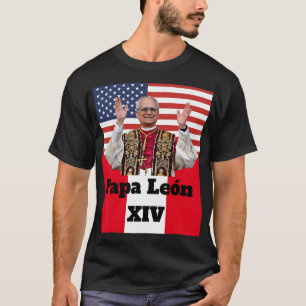 Camiseta Nueva Católica Pe León Xiv Papa León Perú EE. UU.