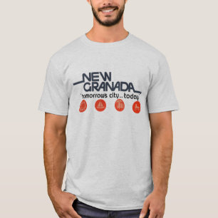 Camiseta Nueva ciudad de las mañanas de Granada hoy