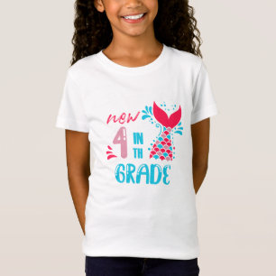 Camiseta Nueva cola de sirena de 4º grado