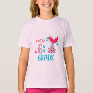 Camiseta Nueva cola de sirena de 6º grado