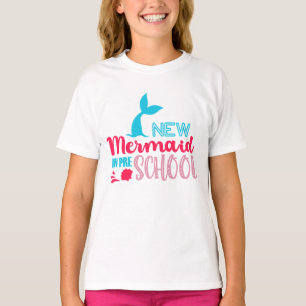 Camiseta Nueva cola de sirena preescolar