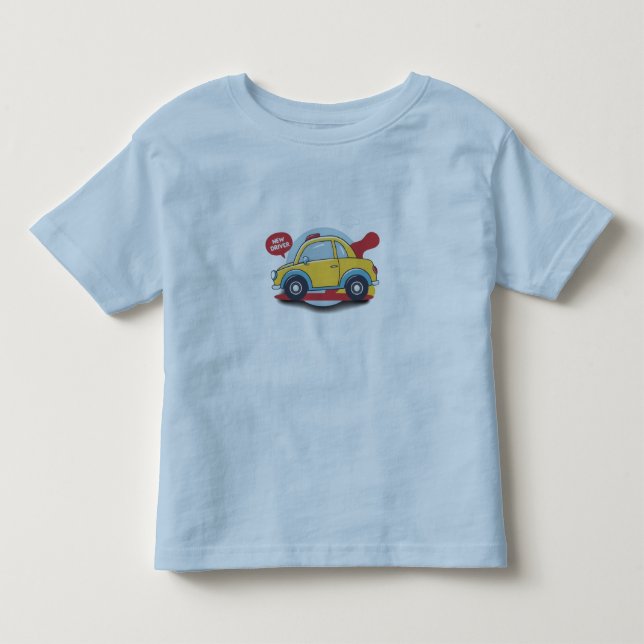 Camiseta nueva de coche del Personalizado del cond (Anverso)