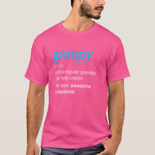 Camiseta Nueva definición de gampy como un Abuelo Sólo Refr