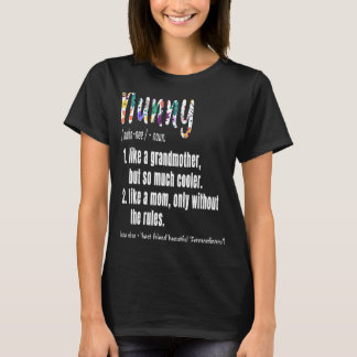 Camiseta Nueva definición: el día de la madre y el cumpleañ