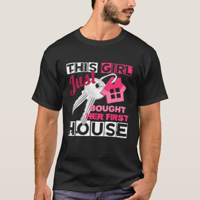 Camiseta Nueva Dueña De Casa Esta Chica Acaba De Comprar Su (Anverso)