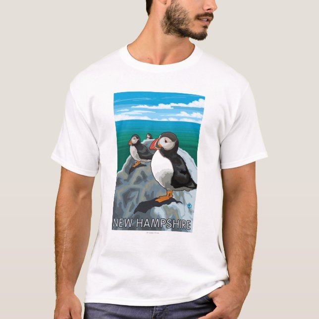 Camiseta Nueva escena de HampshirePuffins (Anverso)