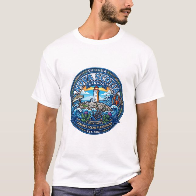CAMISETA NUEVA ESCOCIA (Anverso)