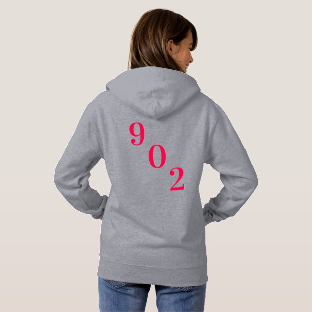 Camiseta Nueva Escocia 902 Sudadera (Reverso completo)