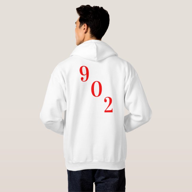 Camiseta Nueva Escocia 902 Sudadera (Reverso completo)