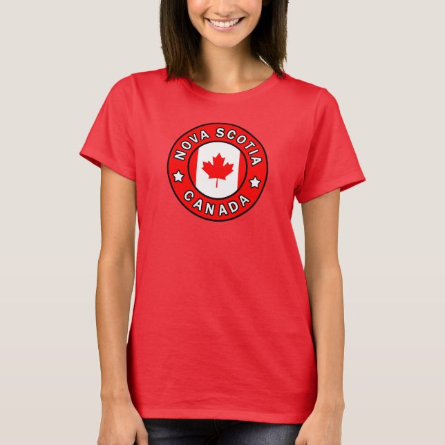 Camiseta Nueva Escocia Canadá (Anverso)