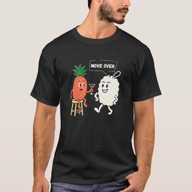 Camiseta Nueva esponja de lufa Swinger, APÁRTATE PIÑA (Anverso)