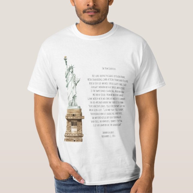 Camiseta Nueva Estatua de la Libertad Colossus (Anverso)