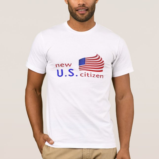 Camiseta nueva estrella estadounidense de bandera ciudadana (Anverso)