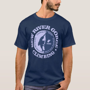 Camiseta Nueva garganta del río (escalada)