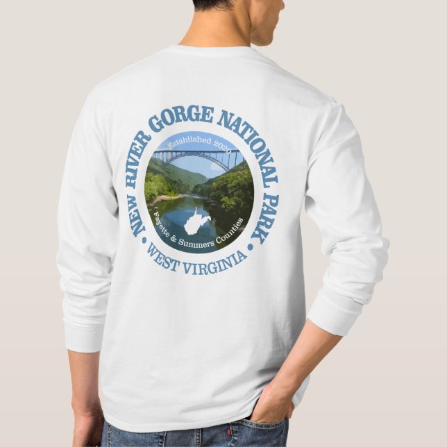 Camiseta Nueva garganta del río (NP2) (Reverso)