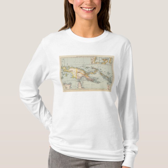 Camiseta Nueva Guinea, archipiélago del Papuan (Anverso)