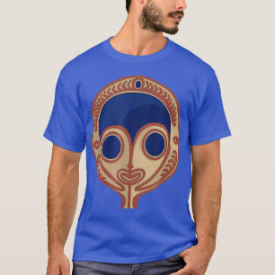 Camiseta Nueva Guinea Tribal Art Face Mask Carving T-Shirt