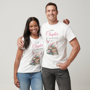 Camiseta Nueva historia de cuentos Libro Baby Shower Papá