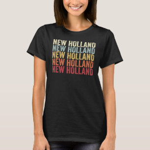 Camiseta Nueva Holanda Pennsylvania Nueva Holanda PA Retro 