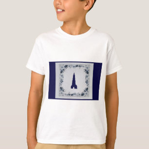 Camiseta Nueva iglesia de Delft con azulejos azules