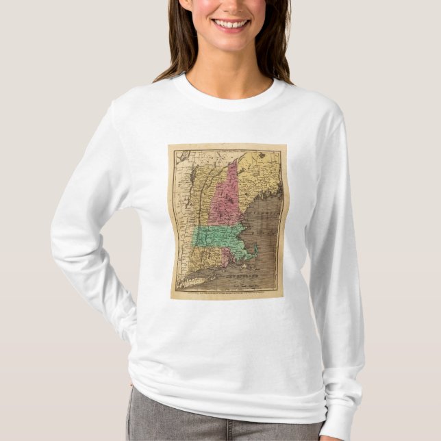 Camiseta Nueva Inglaterra 4 (Anverso)