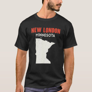 Camiseta Nueva Londres Minnesota Estados Unidos América Mín