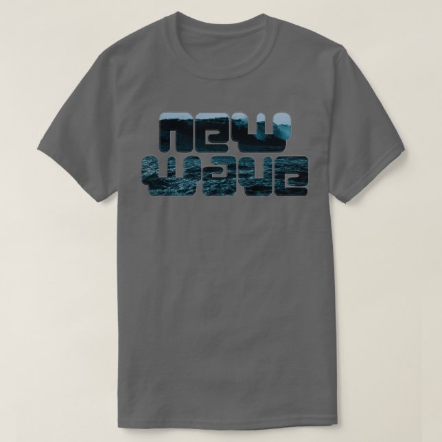 Camiseta nueva ola (Diseño del anverso)
