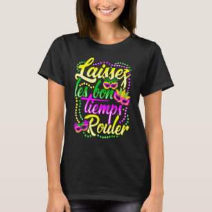 Camiseta Nueva Orleans Dejad que los buenos tiempos rueden
