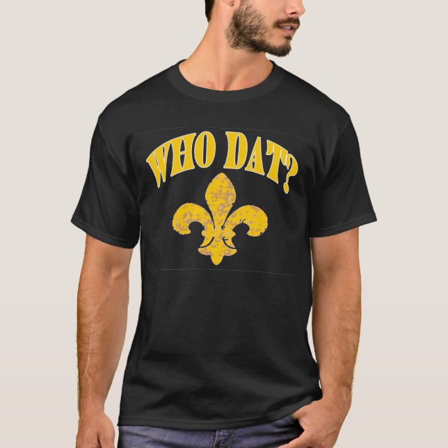 Camiseta Nueva Orleans Fleur De Lis (Anverso)