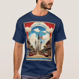 Camiseta Nueva Orleans Louisiana Estados Unidos de América