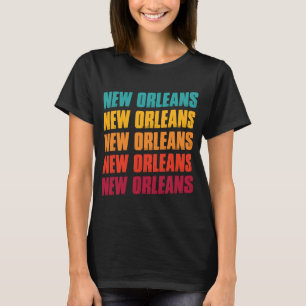 Camiseta Nueva Orleans Luisiana Recuerdo Retro Vintage Nuev