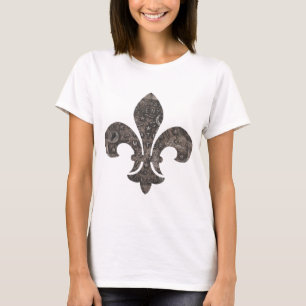 Camiseta Nueva Orleans Water Meter Lid Fleur De Lid
