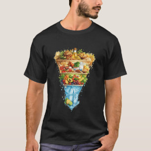 Camiseta Nueva Pirámide Alimenticia 2026 Comiendo Nutrició