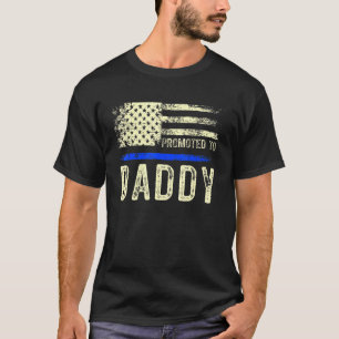 Camiseta Nueva Primera Vez Que Papá Es Papi Policía.