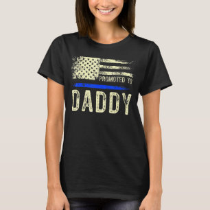 Camiseta Nueva Primera Vez Que Papá Es Papi Policía.