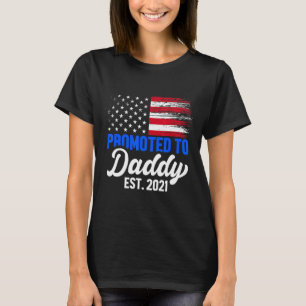 Camiseta Nueva primera vez que papá policía aplica la ley p