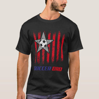 Camiseta Nueva primera vez que papá sea papá de fútbol