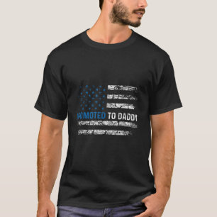 Camiseta Nueva primera vez que papá trabaja duro con la pol