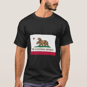 Camiseta Nueva República De California - Bandera Ncr