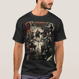 Camiseta Nueva Sinfonía de Rock Metal se Encuentra con la M