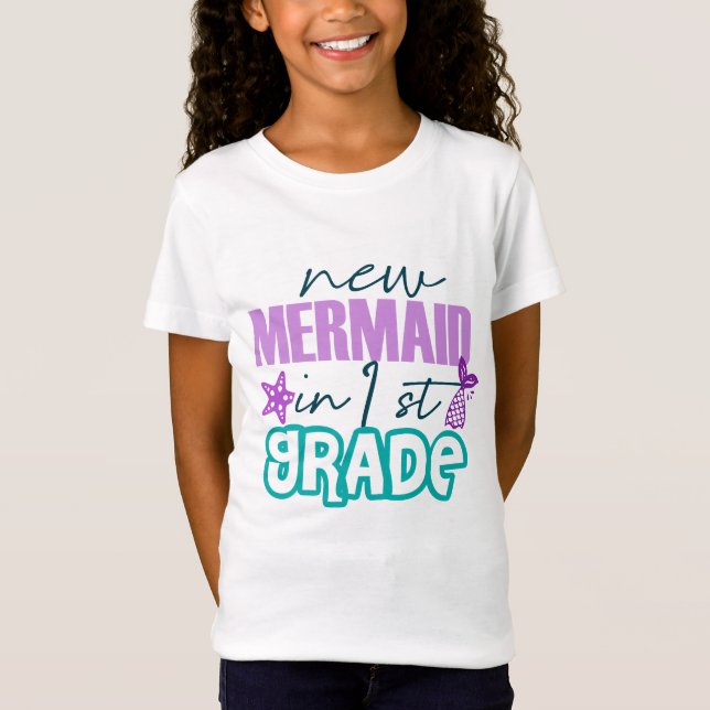 Camiseta Nueva sirena en primer grado (Anverso)