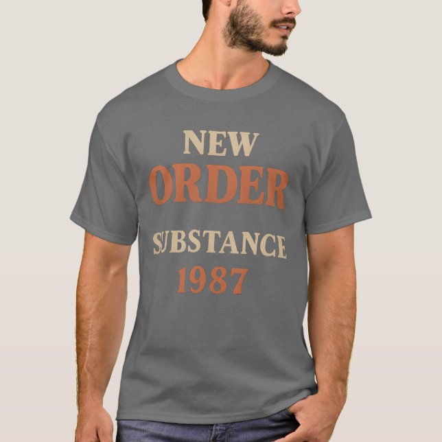 Camiseta Nueva sustancia de pedido (Anverso)