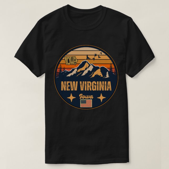 Camiseta Nueva Virginia, Iowa (Diseño del anverso)