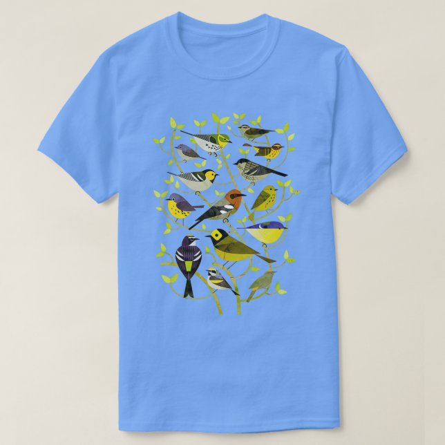 Camiseta Nueva World Warblers 1 (Diseño del anverso)