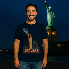 Camiseta Nueva York 1927 Art Deco