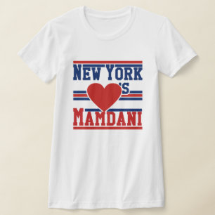 Camiseta Nueva York Ama Al Alcalde Zohran Mamdani NYC